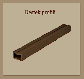 Zemin Karkas Profil 40*30 mm.